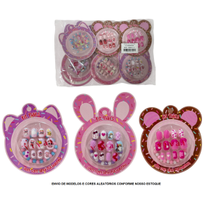 KIT NAIL COM PULSEIRINHA VIVAI PCT 12 PÇS