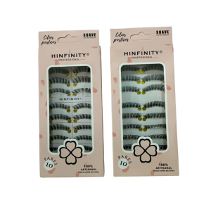 CÍLIOS POSTIÇOS 10 PARES SUPER NATURAL HINFINITY