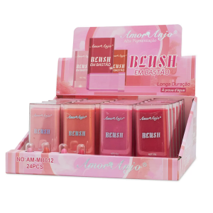 BLUSH EM BASTAO AMOR ANJO CX 24 PÇS