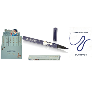 CANETA DELINEADORA BRANCA DE NEVE FENZZA CX 36 PÇS