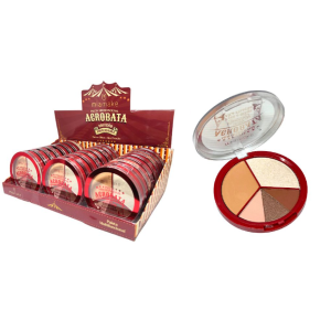 PALETA MULTIFUNCIONAL ACROBATA MIA MAKE CX 24 PÇS