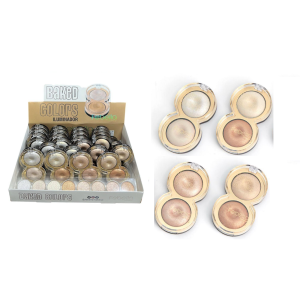 ILUMINADOR BAKED COLORS FEBELLA CX 24 PÇS