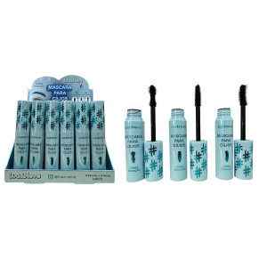 MASCARA PARA CILIOS LONGA DURAÇÃO LUA E NEVE CX 24 PÇS