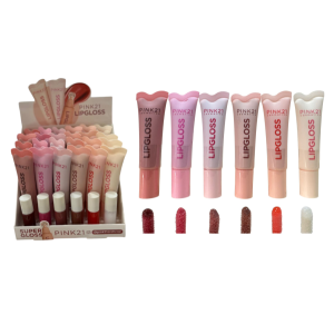 LIP GLOSS PINK 21 CX 24 PÇS