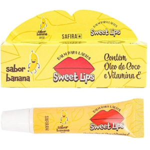 LIP BALM SWEET LIPS BANANA SAFIRA