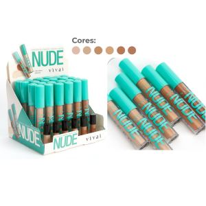 CORRETIVO NUDE MATTE VIVAI CX 24 PÇS