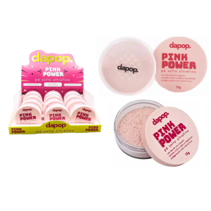 PÓ SOLTO ULTRAFINO PINK POWER DAPOP CX 12 PÇS