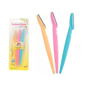 KIT 3 NAVALHAS PARA SOBRANCELHA