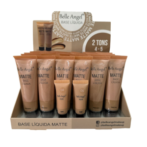 BASE MATTE BELLE ANGEL CX 24 PÇS