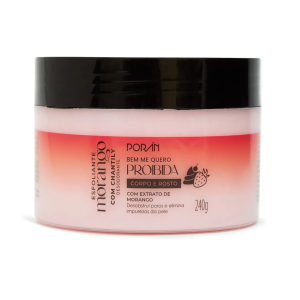 ESFOLIANTE CORPO E ROSTO MORANGO COM CHANTILY PORÁN