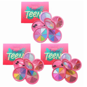 3 UNDS KIT DE MAQ. ONÇA PINTADA TROPICAL TEEN JASMYNE