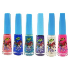 6 UNDS ESMALTE TEEN SEREIA SAFIRA